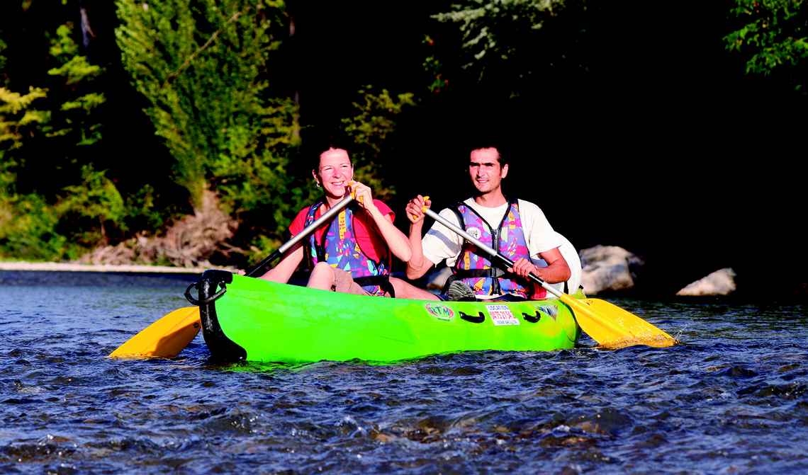 Canoe en Drôme